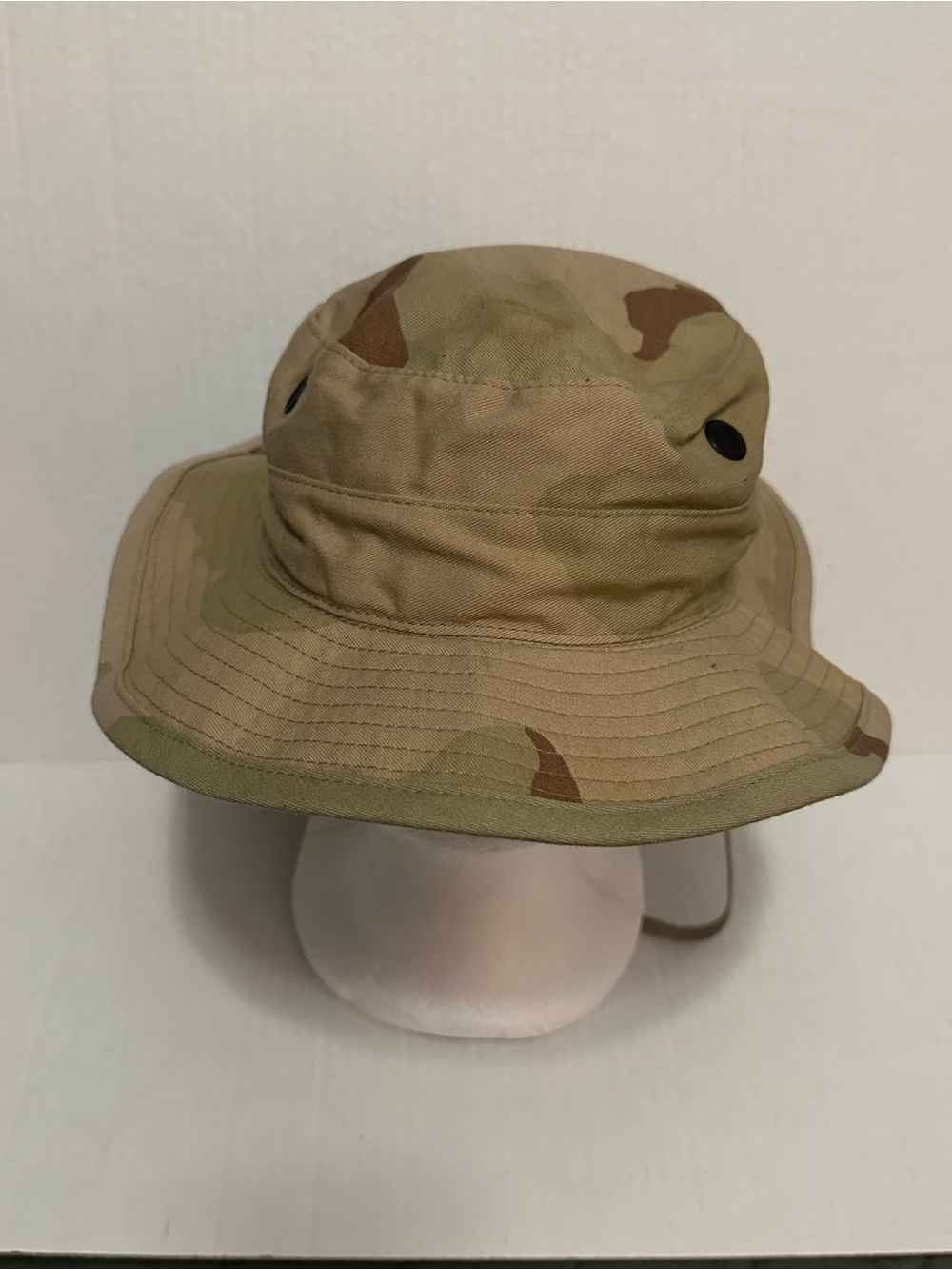 USGI Atlas Headwear Desert Camo Boonie Hat Size 7 Military DCU 3 Color Vintage